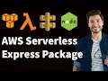 Deploy Microservices as AWS Lambda using AWS Serverless Express AWS CDK Toolkit