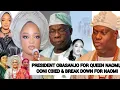 Lagu BABA OBASANJO PE KABIYESI SI IBI AYEYE ATI QUEEN NAOMI, NI AWON OLORI BA KO EYIN SOKE PE KO JO.