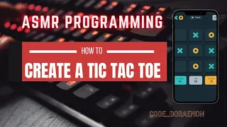 ASMR PROGRAMMING TIC TAC TOE GAME USING PYTHON CODE DORAEMON PYTHON FOR BEGINNERS