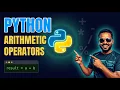 Python Operators in Hindi Arithmetic Operators Explained for Beginners 2026