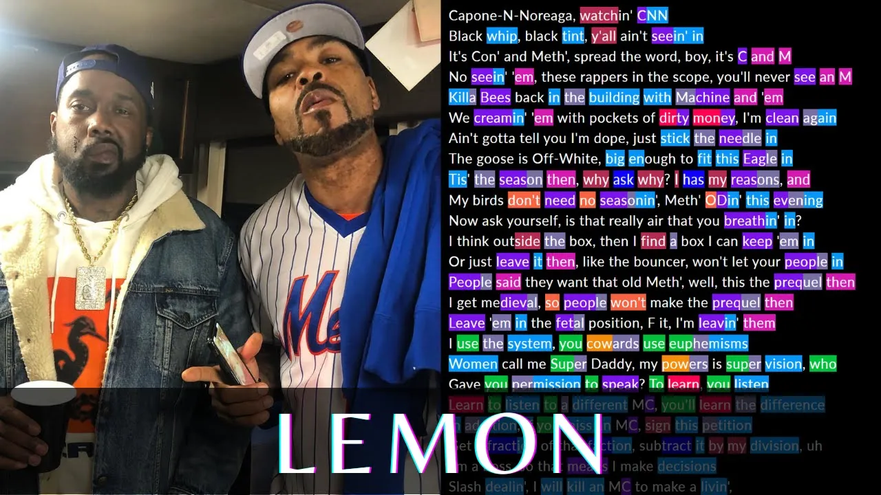 Conway The Machine & Method Man - Lemon | Rhymes Highlighted