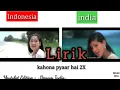 Download Lagu Kaho na Pyar Hai Versi Indonesia Lirik