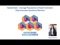 HackerRank - Average Population of Each Continent Sql Interview Question Solution