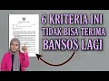 Download Lagu SURAT PERINTAH DARI KEMENSOS UNTUK 6 KATEGORI INI TIDAK BOLEH TERIMA BANSOS LAGI