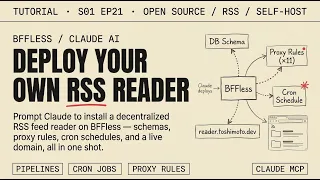 21 Deploying a Decentralized RSS Reader using Claude and BFFless