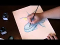 Pokemon Vaporeon - Watercolor Speedpaint