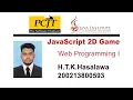 JavaScript 2D Game Developement - Java Institute for Advanced Technology