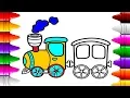 How To Draw Train Train Coloring Pages - Coloring Pages For Kids