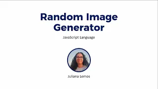 JavaScript Project - Random Image Generator