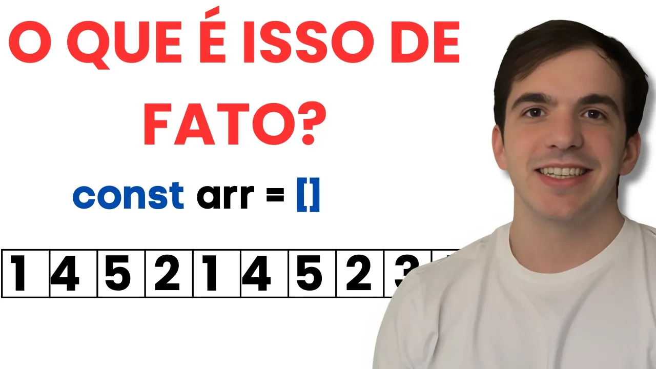 Você provavelmente NÃO SABE o que é um Array.