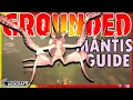 GROUNDED MANTIS BOSS FIGHT - How To Get The Mantis Weapon Showcase And Tips