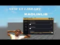 Kaolin Hub Ui library