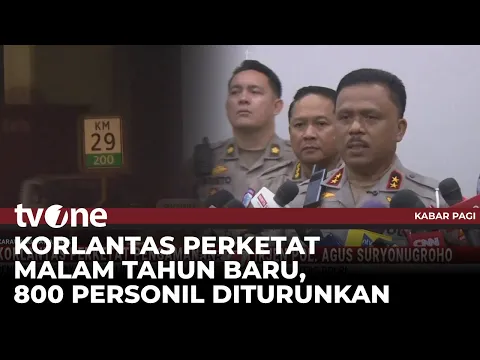 Korlantas Polri Perketat Pengamanan Untuk Malam Tahun Baru