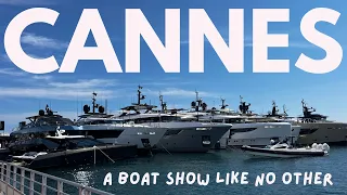 Quick Trip to Cannes to See Some Yachts and Excess Catamarans