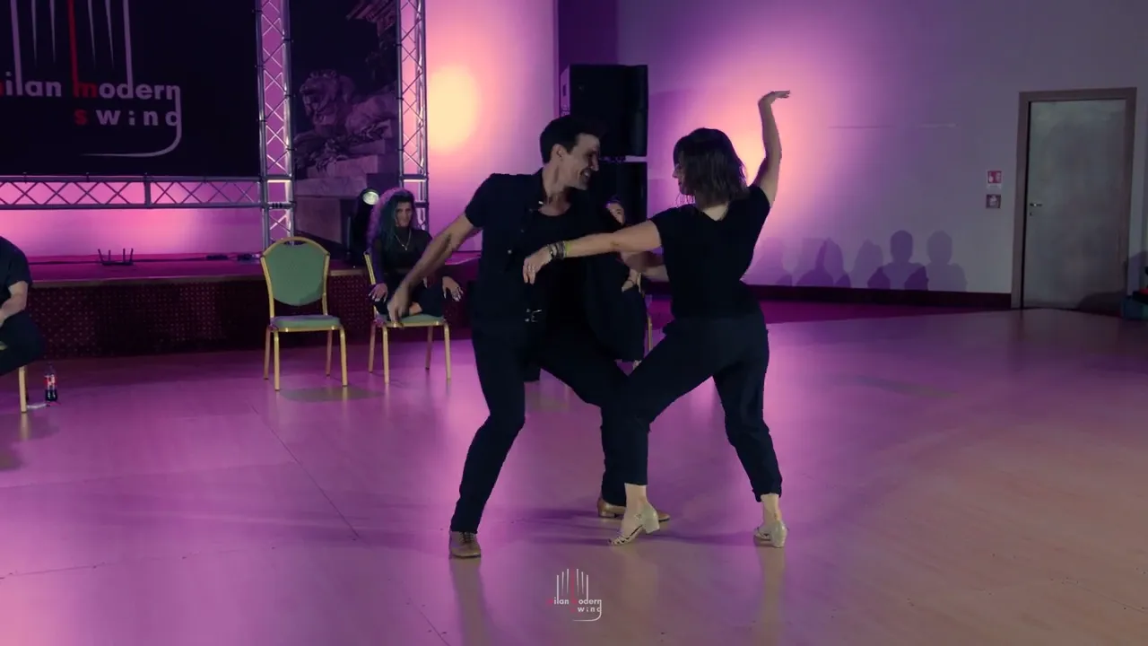 Glenn Ball & Sara Mouchon - Invitational Jack&Jill Finals - Milan Modern Swing 2023
