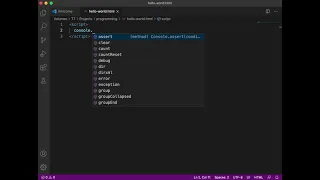 JavaScript - Hello World