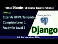 Python Django Tutorial in Hindi Extends HTML in Django Top Menu in Django Bootstrap in Django
