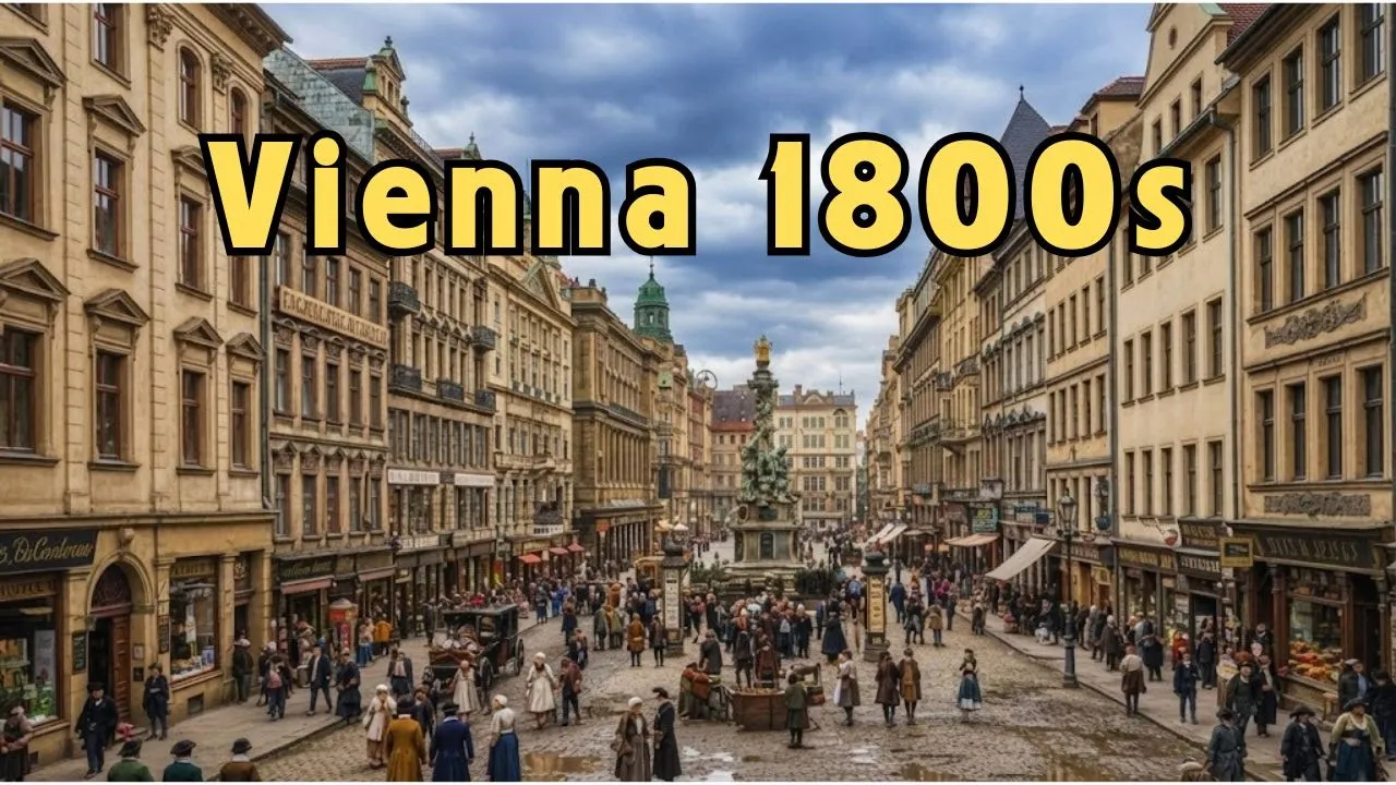 Daily Life Of Vienna 1800s (AI Reconstruction)