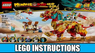 LEGO Instructions - Monkie Kid - 80066 - Mythical Creature Qilin