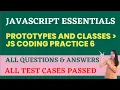 Prototypes and Classes JS Coding Practice 6 - Answers JavaScript Essentials NxtWave CCBP 4 0