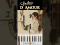Download Lagu Salut d'Amour #Shorts (Edward Elgar) - Easy Piano Tutorial #piano #music #pianotutorial