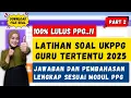 Download Lagu Soal Tryout UKPPG Guru Tertentu 2025 (Lengkap Dengan Jawaban dan Pembahasan Sesuai Modul PPG)