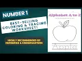 Fun Educational Alphabet Coloring Tracing Worksheet