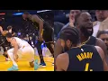 Draymond Green ejected for getting into it with Gillespie and held back from ref