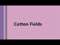 Cotton Fields THE BEACH BOYS with