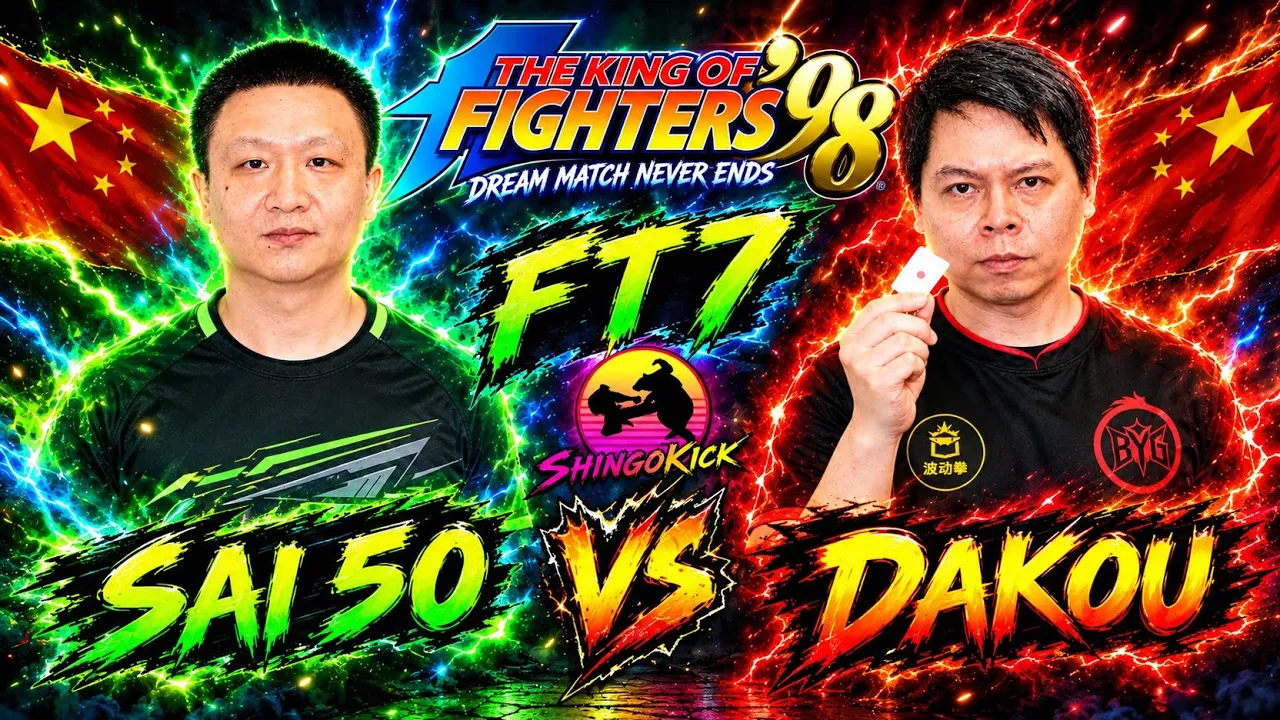 🔥Dakou ya no puede PERDER MÁS👺🔥SAI 50🇨🇳 🆚 DAKOU🇨🇳 FT7 Road To SWC2026 #kof98