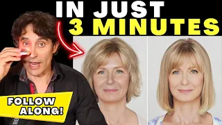 EXACT Step by Step 3 Minute FACE LIFTING Method