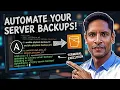 Automate Server Backups to AWS S3 with Ansible