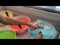 Making a gelati at Rita s in Clovis