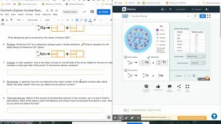 Nuclear Decay Gizmo Instructions