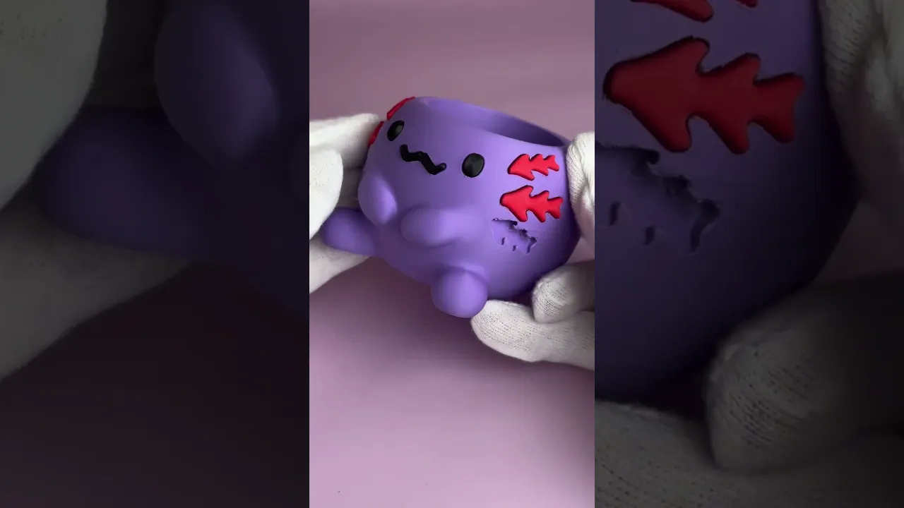 Axolotl planter video thumbnail