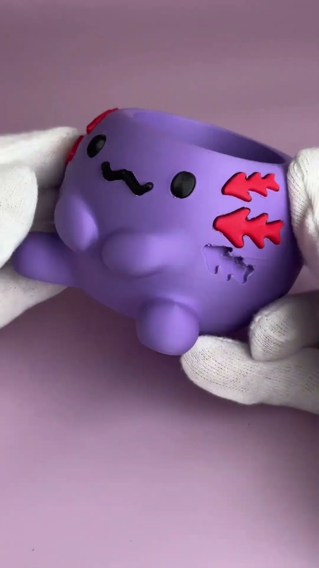 Axolotl planter