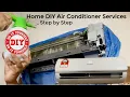 Lagu Home DIY Air Conditioner Cleaning and Services Step by Step | Split Indoor Aircond SHARP AH-A9