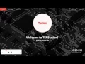 Simple Web Site Design with Music Player TenStation