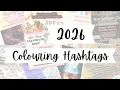 2026 Colouring Hashtags Overview