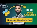 Python Number Manipulation Math Functions in Hindi Data Analytics Course Day 7