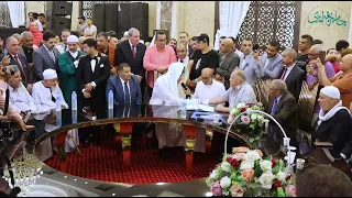 عقد قران الآنسه فاطمة كريمة الشيخ جابر بغدادي وقام بعقد القران السيد عبدالعليم جوده البكري 