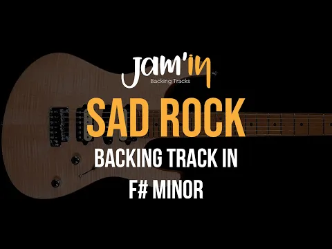 Download MP3 Sad Rock Guitar Backing Track in F# Minor