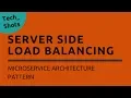 Server Side Load Balancing Microservices Architecture Pattern Tech Primers