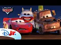 Download Lagu Lightning McQueen is Afraid of Clowns! 🏎️🤡 | Cars on the Road | 4K | Pixar Cars | @disneyjr
