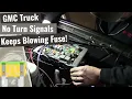 Chevy Truck Short In Turn Signals Keeps Blowing Fuse