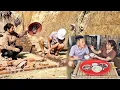 Download Lagu Continue working on the farm: Engineer and girl build more barns together, cook together