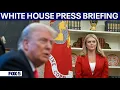 White House Press Briefing Karoline Leavitt addresses Signal Group Chat