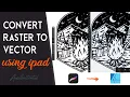 Procreate to vector on ipad
