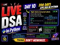 Day Live DSA in Python Right Rotate an Array by K Places Coding Interview Question