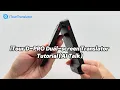 iTour D-Pro Dual-screen Translator Tutorial AI Talk